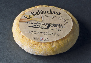 Le Reblochaux - tomme au lait thermisé à croûte lavée